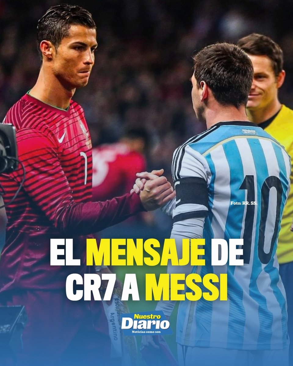 "TODO MI RESPETO" 🥹⚽️🇦🇷🇵🇹 En el post de despedida de Messi en Instagram, Cristiano Ronaldo felicitó a la "Pulga" por su trayectoria con la Albiceleste. …