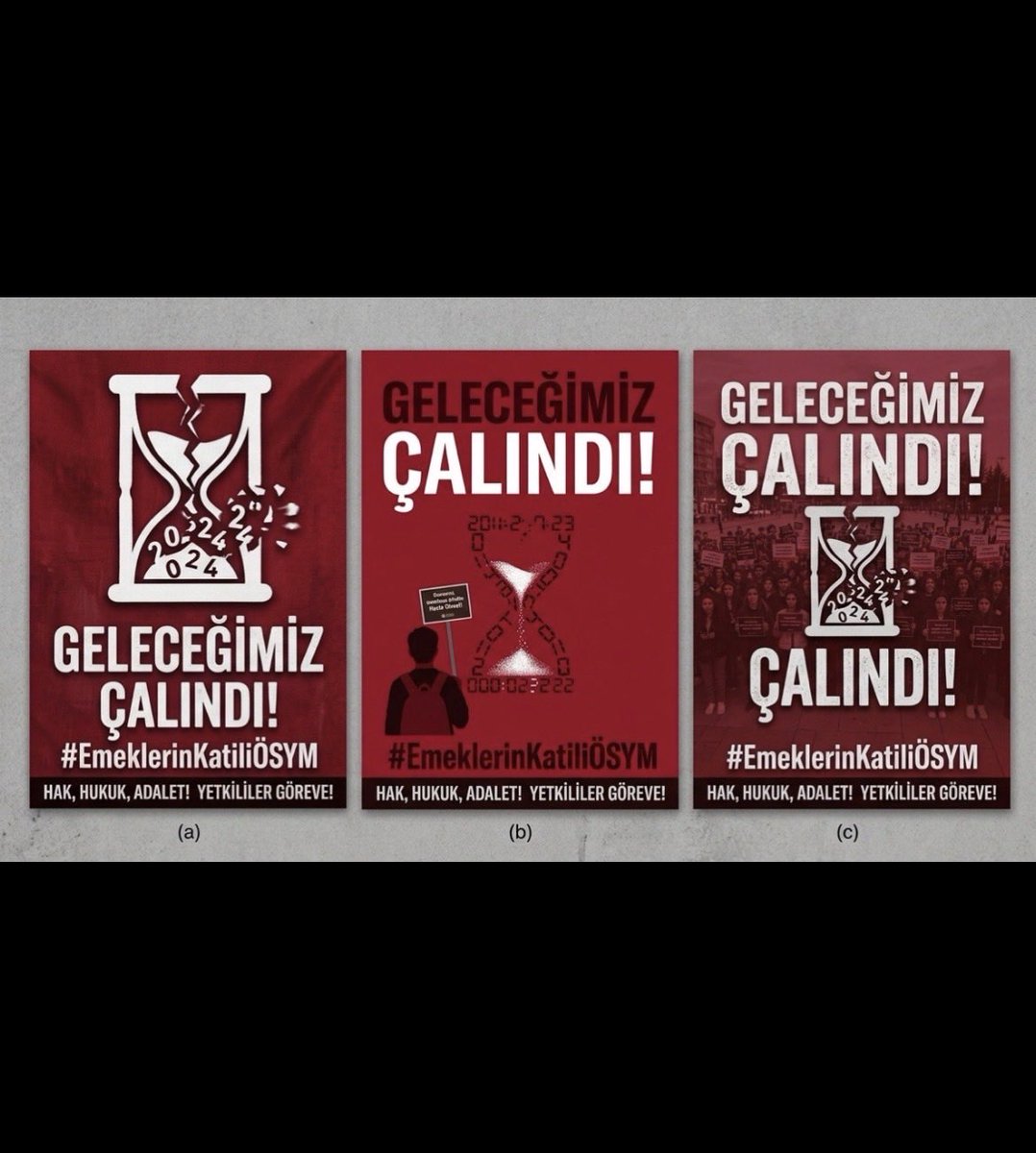 Gkhan5506's tweet photo. #EmeklerinKatiliÖSYM
Sonuçlara ilişkin şaibe iddiaları araştırılmalıdır. Gerçek neyse ortaya çıksın, adayların soru işaretleri giderilsin. https://t.co/id6ZOfJV7d