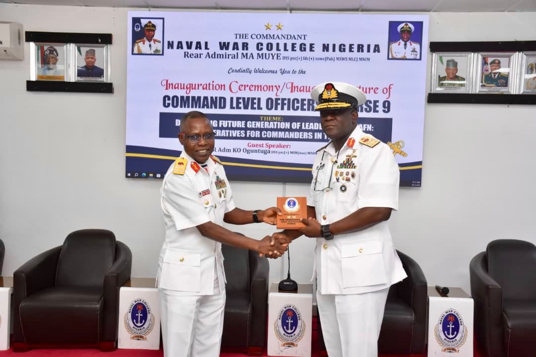 NWCN_Calabar's tweet photo. NAVAL WAR COLLEGE NIGERIA INAUGURATES COMMAND LEVEL OFFICERS’ COURSE 9

Read more>> https://t.co/k9IBkjBNxO https://t.co/MJps0ELLj8