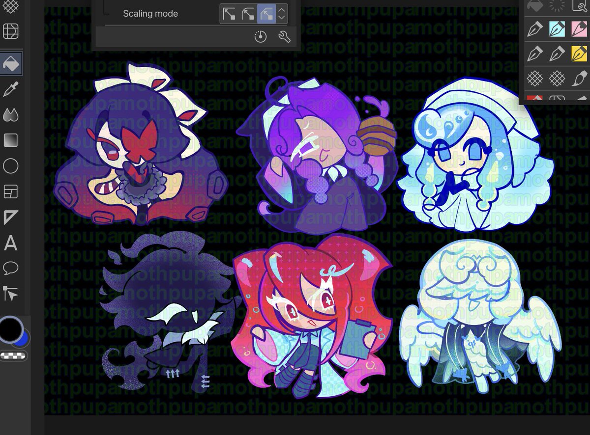 mothpupa's tweet photo. more charm wips! im leaving the other 3 for another batch since i want to focus on smaller (but more frequent!) shop updates >uo https://t.co/S8uqnb4rcl