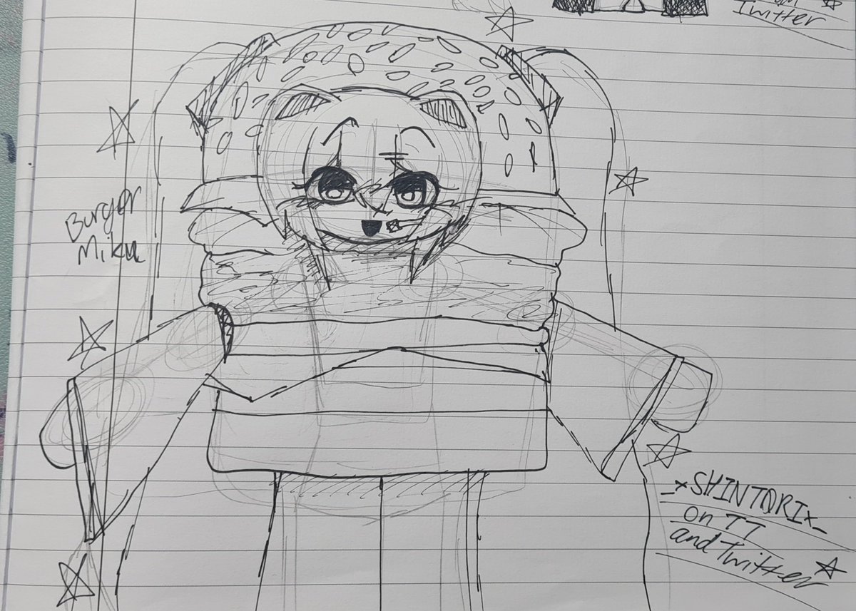 SHINT0RI_'s tweet photo. Drawings I did the other day https://t.co/jRj7rXciRr