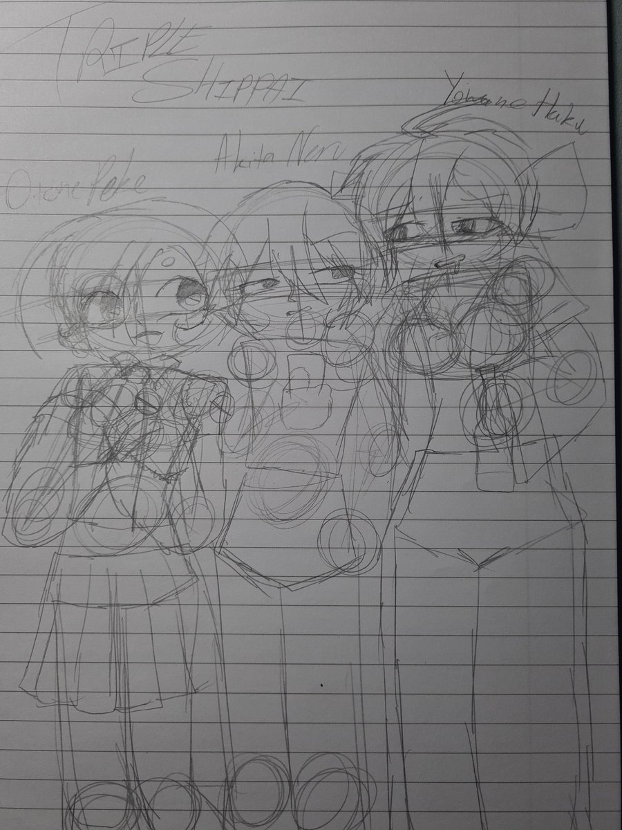 SHINT0RI_'s tweet photo. Drawings I did the other day https://t.co/jRj7rXciRr