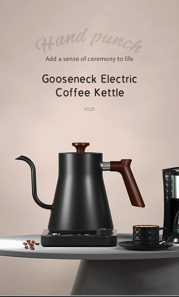 oxistore0's tweet photo. Electric Gooseneck Kettle 900ML Hand Brew Coffee Pot Smart Teapot Temperature Control Pot Rapid Heating Kettle 110v/220v.

Get it here : https://t.co/KO7j15n73c https://t.co/LxJaOJygwm