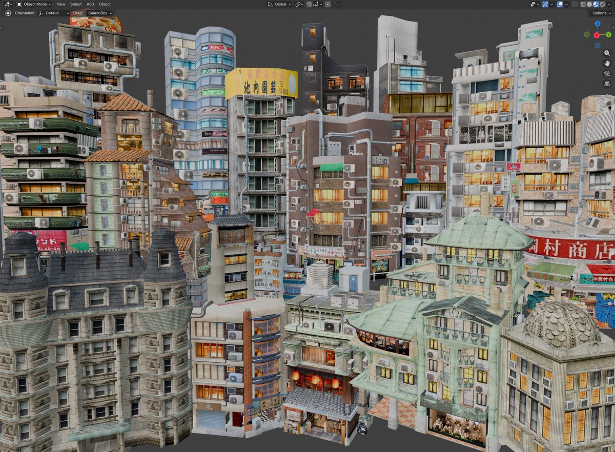 warpaint2017's tweet photo. My first year of 3D modelling. Thank you. https://t.co/9uIer3WoTj