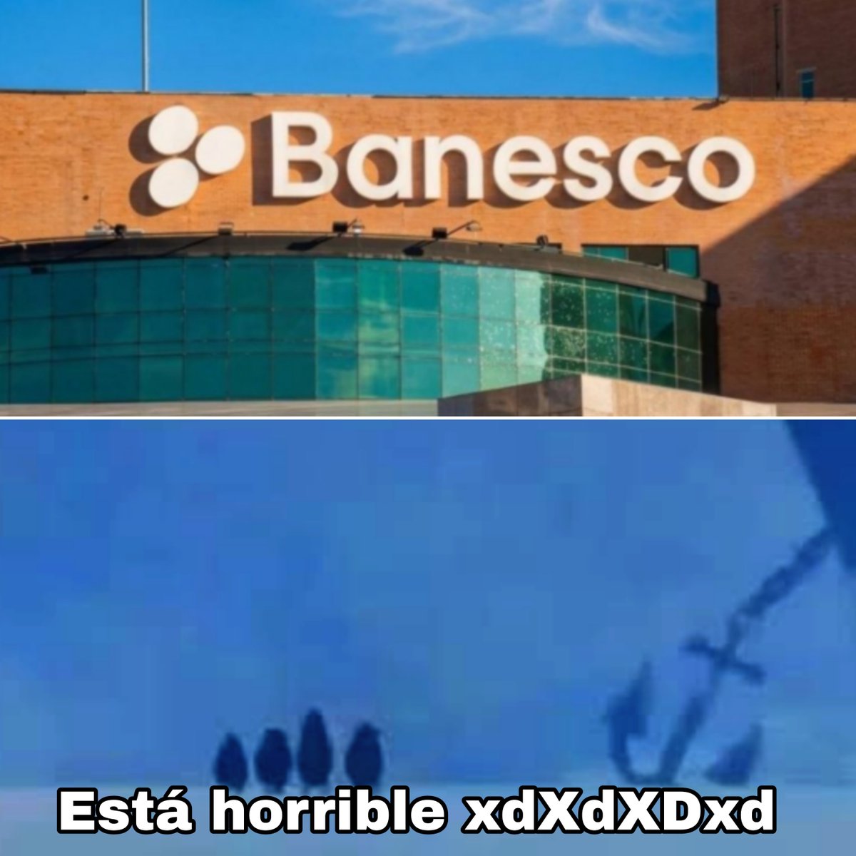 neoven84's tweet photo. Todos al ver el nuevo logo de @Banesco: https://t.co/HSWm8ubBZA