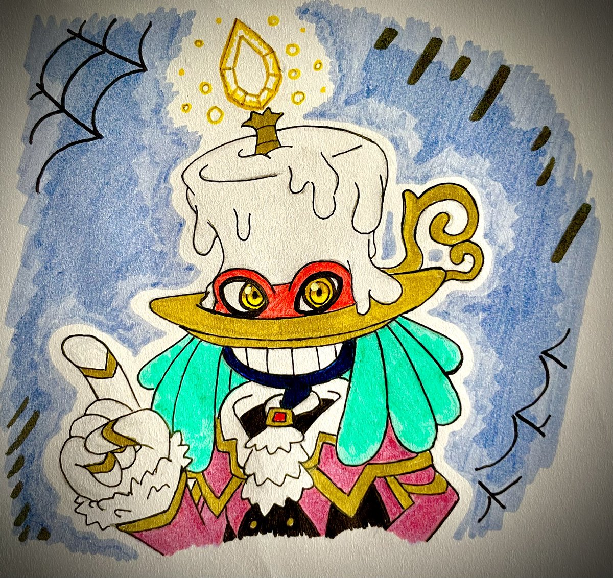 PinknWhiteBat12's tweet photo. Let me light your way~🎩🕯️
#BalanWonderworld #WonderworldPositivity #バランワンダーワールド https://t.co/XPKKr9WzFz