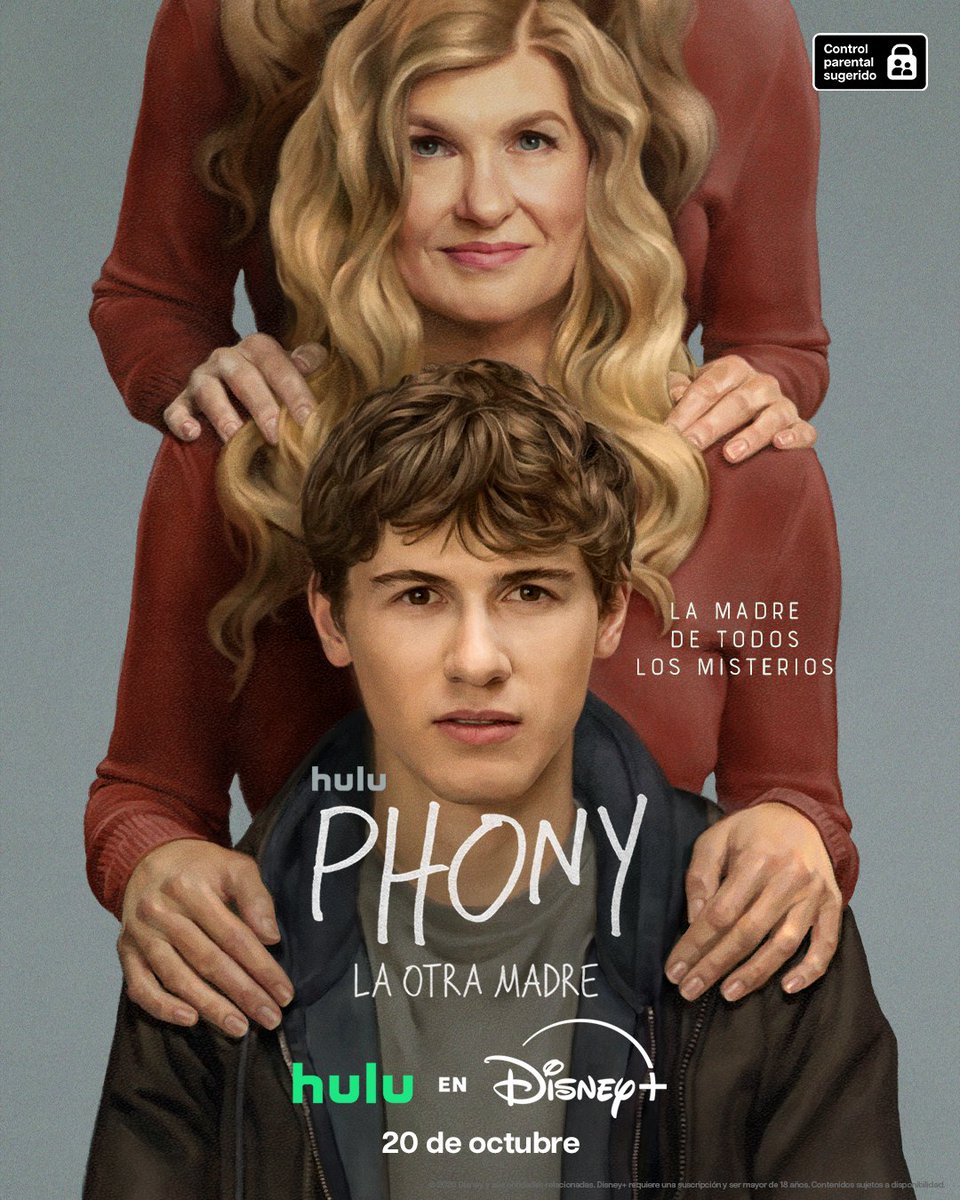 disneyplusla's tweet photo. Ella parece la madre perfecta. Quizás ese es el problema. 

#Phony: La otra madre. 20 de octubre en #DisneyPlus. https://t.co/UT9hzfTGkD