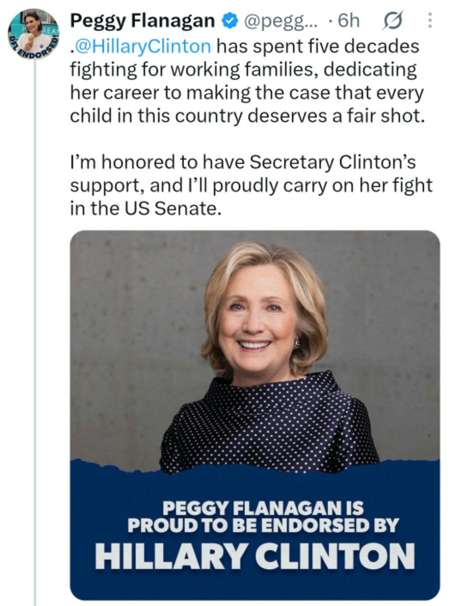 MNUpNorthLakeG1's tweet photo. Michele Tafoya just gained another 50,000 votes. Thanks @HillaryClinton ! https://t.co/qiEjELIM5T