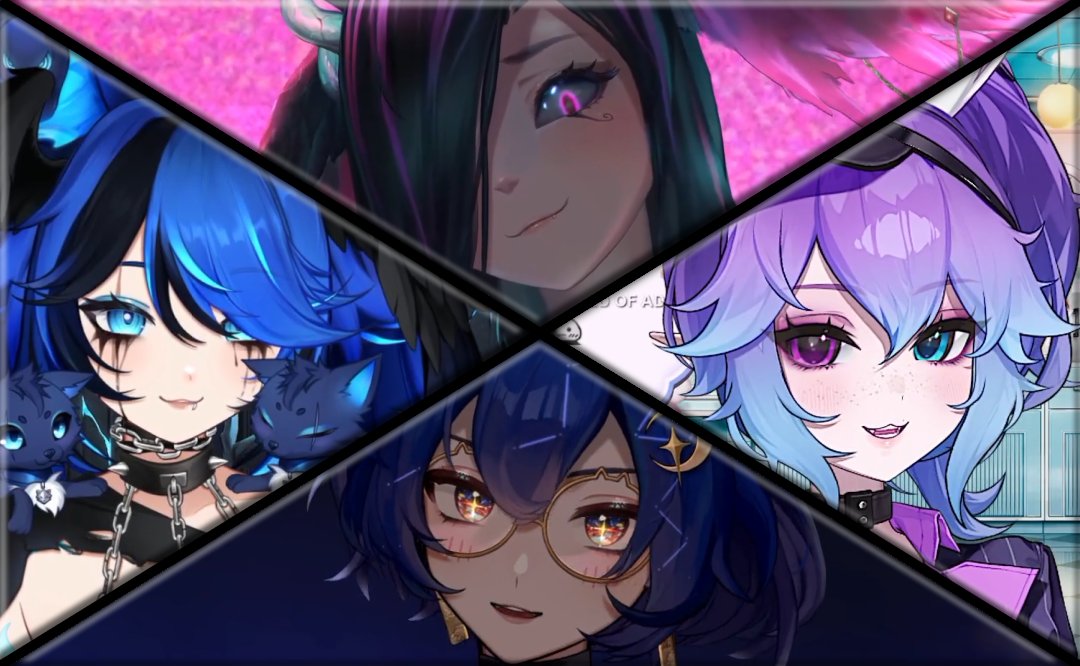 BloodyWeiss_'s tweet photo. I heard those four had a lot of fun! 
It makes me happy to hear Spite talk about it, because they deserve it. 💙

I just hope Nephy has recovered from Spite's twerking and will be able to stream soon... 🙏 https://t.co/IZY7R59jtu