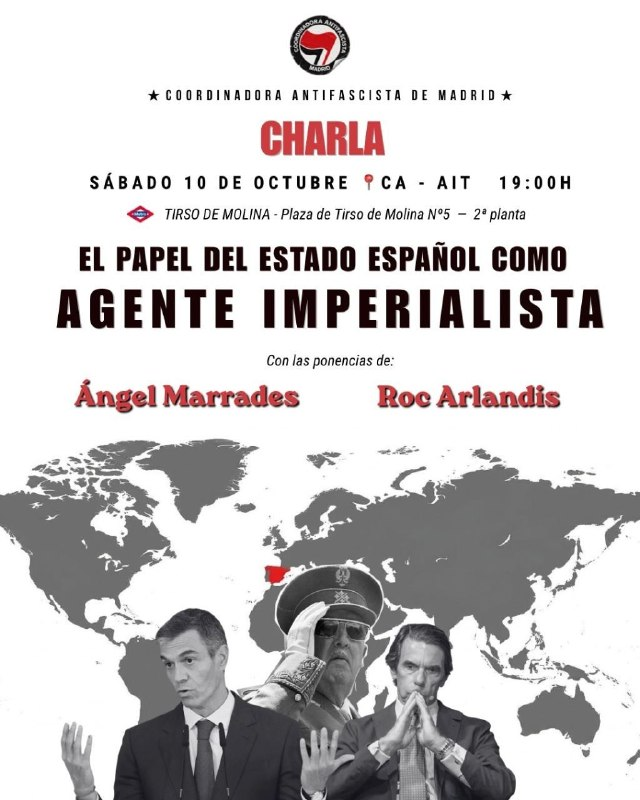 sovmadrid's tweet photo. Y en el marco de las Jornadas Antifascistas que organiza la Coordinadora Antifascista de Madrid... https://t.co/kvnDePl6Nu