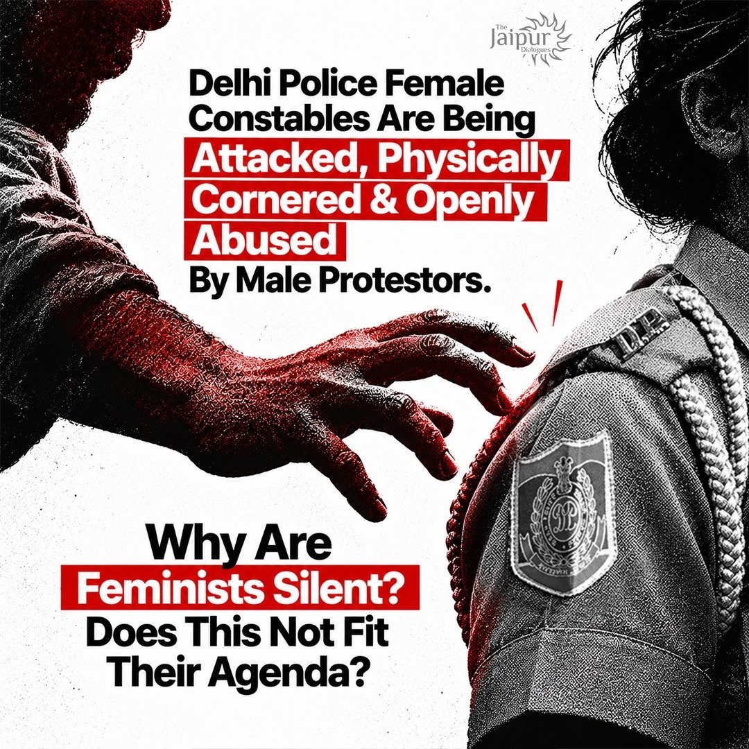 JaipurDialogues's tweet photo. Selective feminism! https://t.co/SPe7XKTk0e