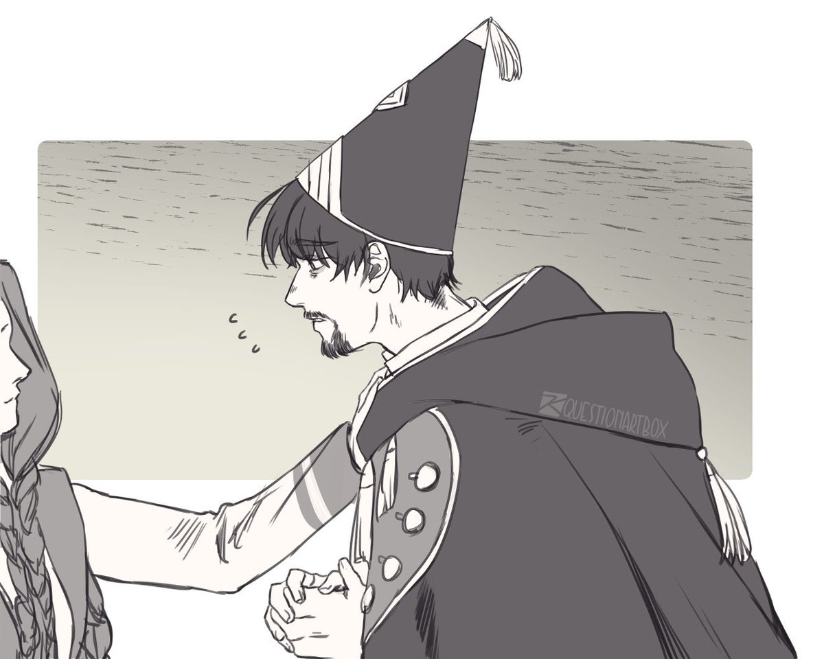 nekodoruBox's tweet photo. a panel redraw for warm-up today… one of my favourite Olruggio panels 💛
#wha #Δ帽子 #witchhatatelier https://t.co/IUThphoHq8