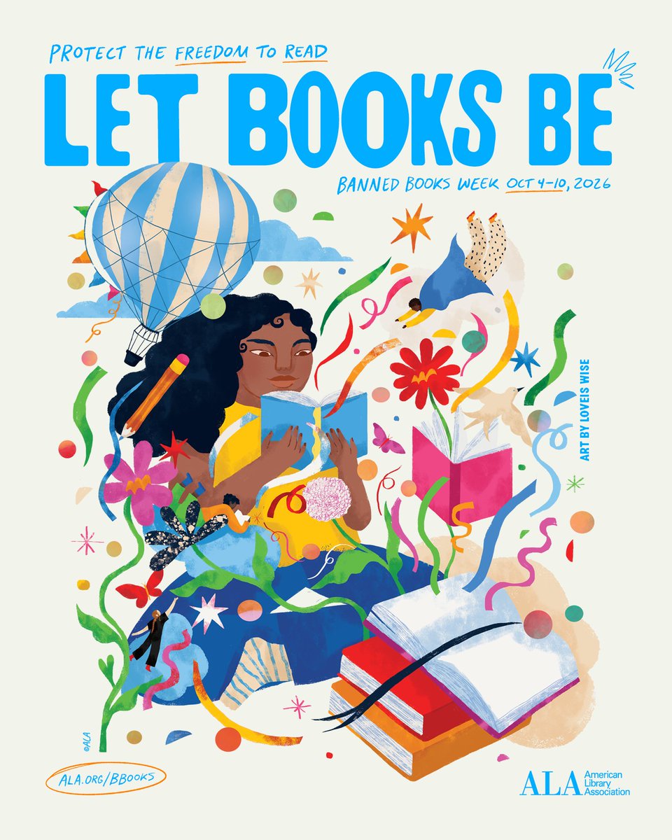 UCLibraries's tweet photo. October 4-10 is Banned Books Week 📖 🔒

What is Banned Books Week?

Banned Books Week is an annual event that spotlights the freedom to read and draws attention to the harms of censorship. To learn more, visit the link below.

https://t.co/zdjSKqrIgJ https://t.co/G4cnJEYiPo