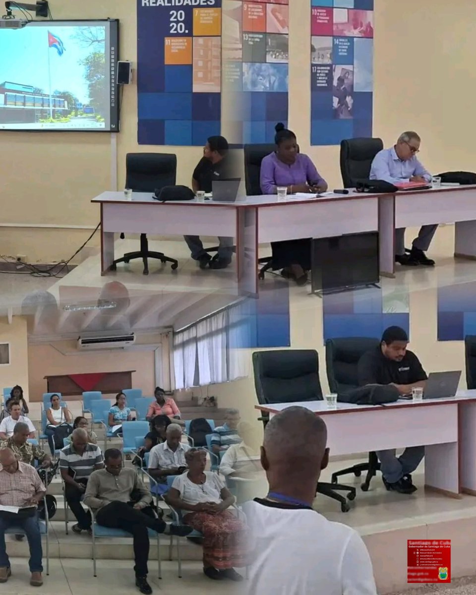 ManuelFalconH's tweet photo. 🇨🇺Significativo espacio de debate y evaluación tuvo lugar en el Consejo Técnico Asesor del Gobierno Provincial del Poder Popular de #SantiagoDeCuba, donde los Proyectos Estratégicos se examinaron bajo el prisma de saberes variados y valiosos. https://t.co/POlpusj2Ku