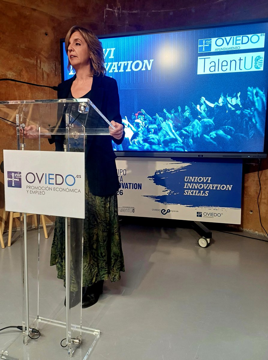 kriesgo's tweet photo. Esta tarde en el @OviedoEmprende Talud Eria hemos compartido la sesión inaugural del UNIOVI INNOVATION SKILLS OVIEDO 2026 https://t.co/rFHkQShFKq promovido por la Universidad de Oviedo @uniovi_info con 4 empresas líderes como @TierraAstur @iCOFAS @supermasymas @GORentalstore UIS https://t.co/v9Iy20TLcp