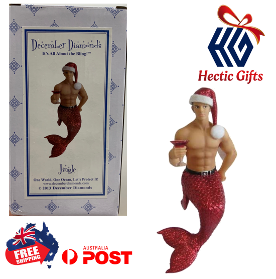 HecticGifts's tweet photo. https://t.co/nL9ELZZMl7
NEW December Diamonds - Jingle Merman Christmas Tree Ornament
#New #HecticGifts #DecemberDiamonds #JingleMerman #Merman #Christmas #Ornament #GiftBoxed #Collectible #ChristmasTreeOrnament #LGBTQI #FreeShipping #AustraliaWide #FastShipping https://t.co/Buh43Ml6U8