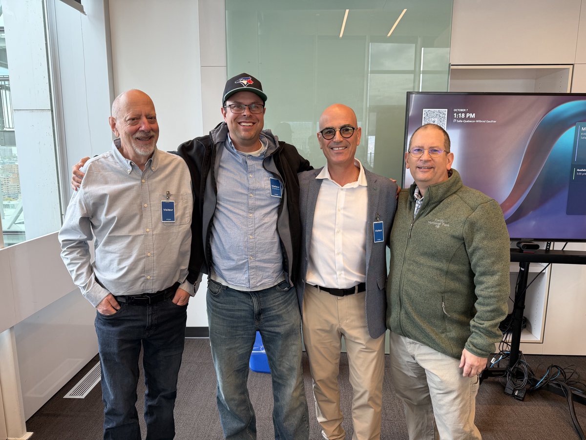 comsolve's tweet photo. We're in Montreal with the CNA team! It’s good to be back at CSCN 136 with Kelly Walsh and David Comrie.
Our thanks to Videotron for hosting this CSCN. We look forward to the rest of the meeting!
#CNA #CSCN #CSCN136 #numbering #CISC https://t.co/3BCfNo3KeI