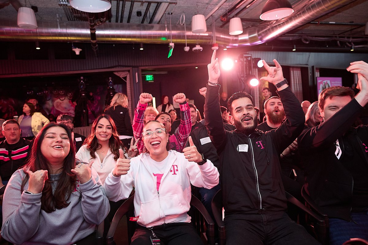 JonFreier's tweet photo. It's Customer Service Appreciation Week!

Tens of thousands of our Care and Retail team members do this work every day, and they make it look easy. It isn't. YOU are the best part of @TMobile. THANK YOU. I couldn't be more proud of this team! https://t.co/6OrifZq1PK