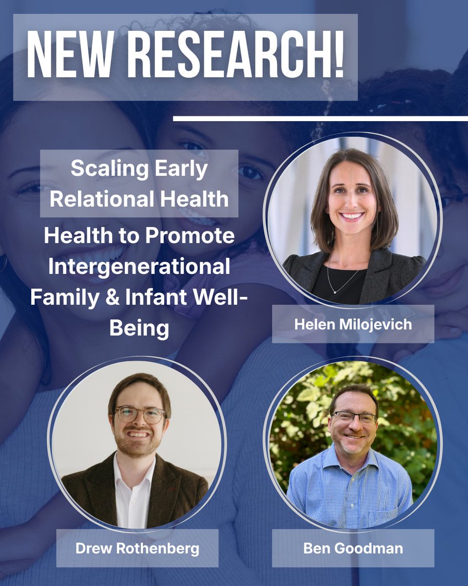 DukeChildPol's tweet photo. Our newest blog post highlights the research three CCFP staff are doing on intergenerational family &amp; infant well-being. Interested in learning about their project on exploring parenting interventions' potential to improve wellbeing outcomes? Find the link in this thread! https://t.co/jaVTCX6MSv