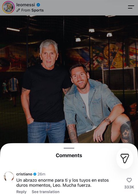 TheCoachkh's tweet photo. كريستيانو ما يحب الا نفسه ومغرور ونرجسي 

كريستيانو مع  منافسه الاول خلال شهرين فقط !! كيف بيكون مع صاحبه؟

كنت اشوف كريستيانو لاعب عظيم ، وبعد هالاشياء صرت اشوفه اعظم و أعظم ❤️ https://t.co/Ph5raiSYR0