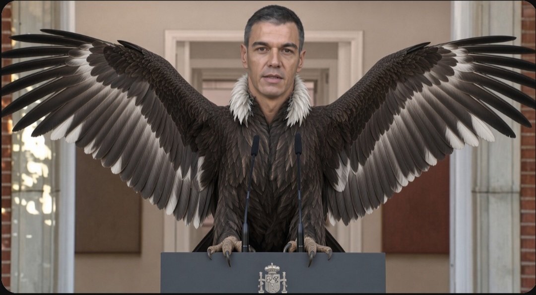 LuisPri30's tweet photo. @sanchezcastejon Ya apareció el buitre. https://t.co/gJP53ceSSN