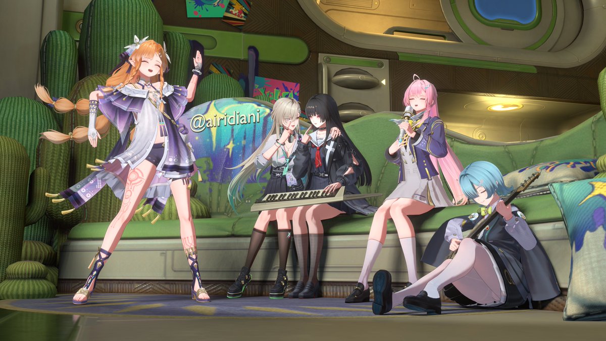 airidiani's tweet photo. Girl's night at the academy ┌|∵|┘
#WutheringWaves #WuWa https://t.co/cOeF5MAry7