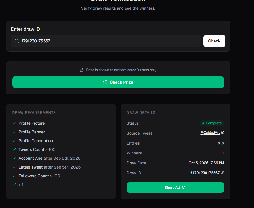 RealHeadlessGiv's tweet photo. Yes, this is real. I can verify that his previous giveaway is real. Although it should be noted that they should disclose any hidden requirements like these.
https://t.co/pdsf9CFKlz https://t.co/DRwxIjsutR
