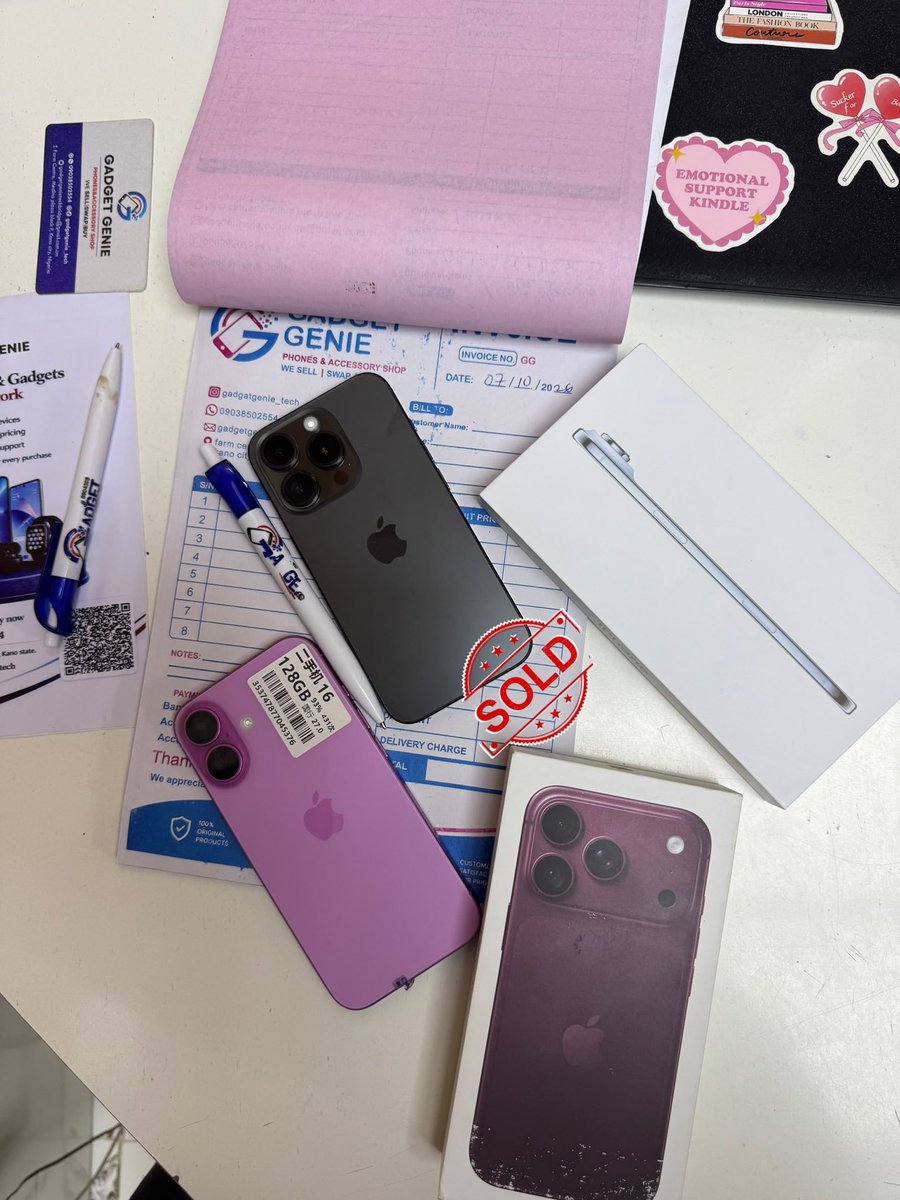 GadgetGenie_'s tweet photo. A few sales today, nothing crazy, but every sale is another customer, another transaction, and another step forward.

Documenting the journey as I go, one quality gadget at a time. https://t.co/lHYJ3ULplo