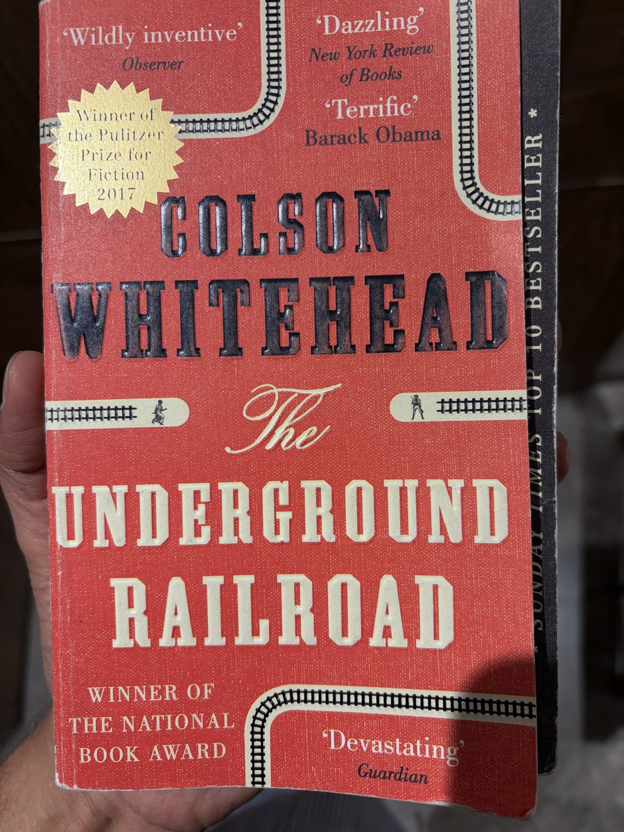 rmray's tweet photo. What a gripping read. @colsonwhitehead thanks for writing this. So many things in history no one talks about! https://t.co/Vg0LQtMfLA