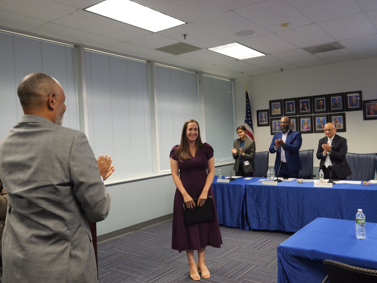 NewJerseyDOE's tweet photo. Congratulations to Hannah Olmo, the 2026–2027 New Jersey State Teacher of the Year! A dedicated dance educator at Dover High School, she’s built an inclusive program where students grow as artists and leaders. Learn more: https://t.co/0GjaePK9rr https://t.co/F2OXDcL23K