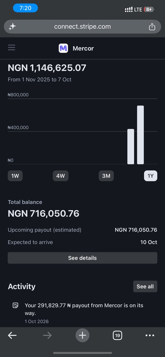 dfwarox's tweet photo. Just 2 weeks earnings on Mercor, and you say make I settle with Outlier wey go dey threaten me with bans. https://t.co/xrCJcVGRQ0