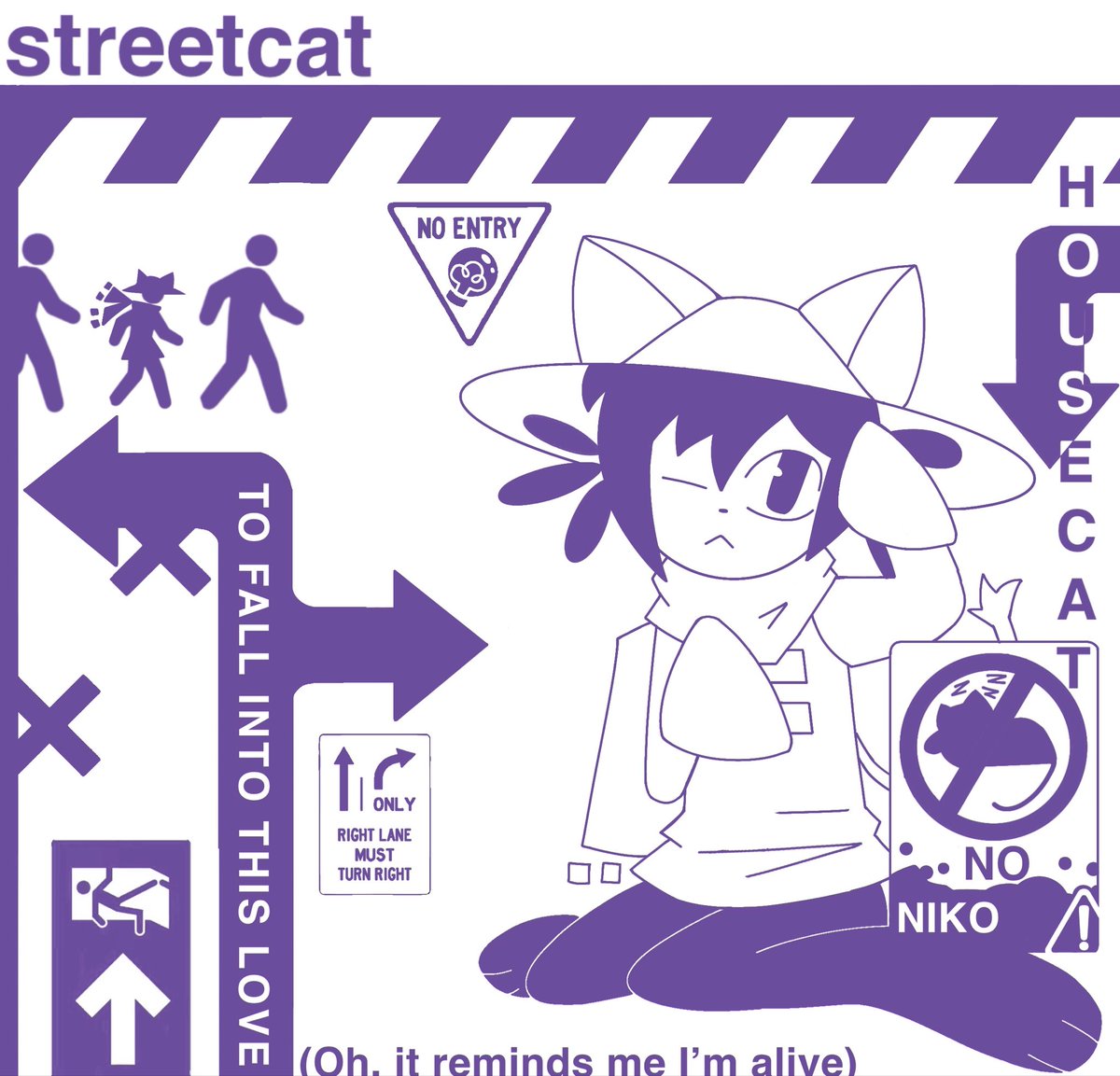 forgetishh's tweet photo. Streetcat ft. Niko #streetcat #niko #oneshot #imgoingtostayatonefollowerforever https://t.co/c86hPzKnTK