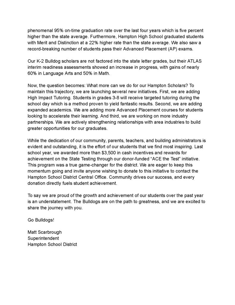 HSDBullDogs's tweet photo. Thank you for standing with us as we empower our Bulldogs and build a stronger, brighter academic future together! https://t.co/WxeyxaNO1b