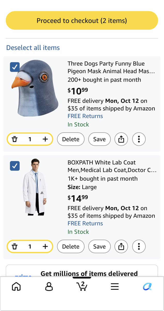 tomallenoffical's tweet photo. Figured the Halloween costume out #pigeondoctor https://t.co/wU4UwY07TO