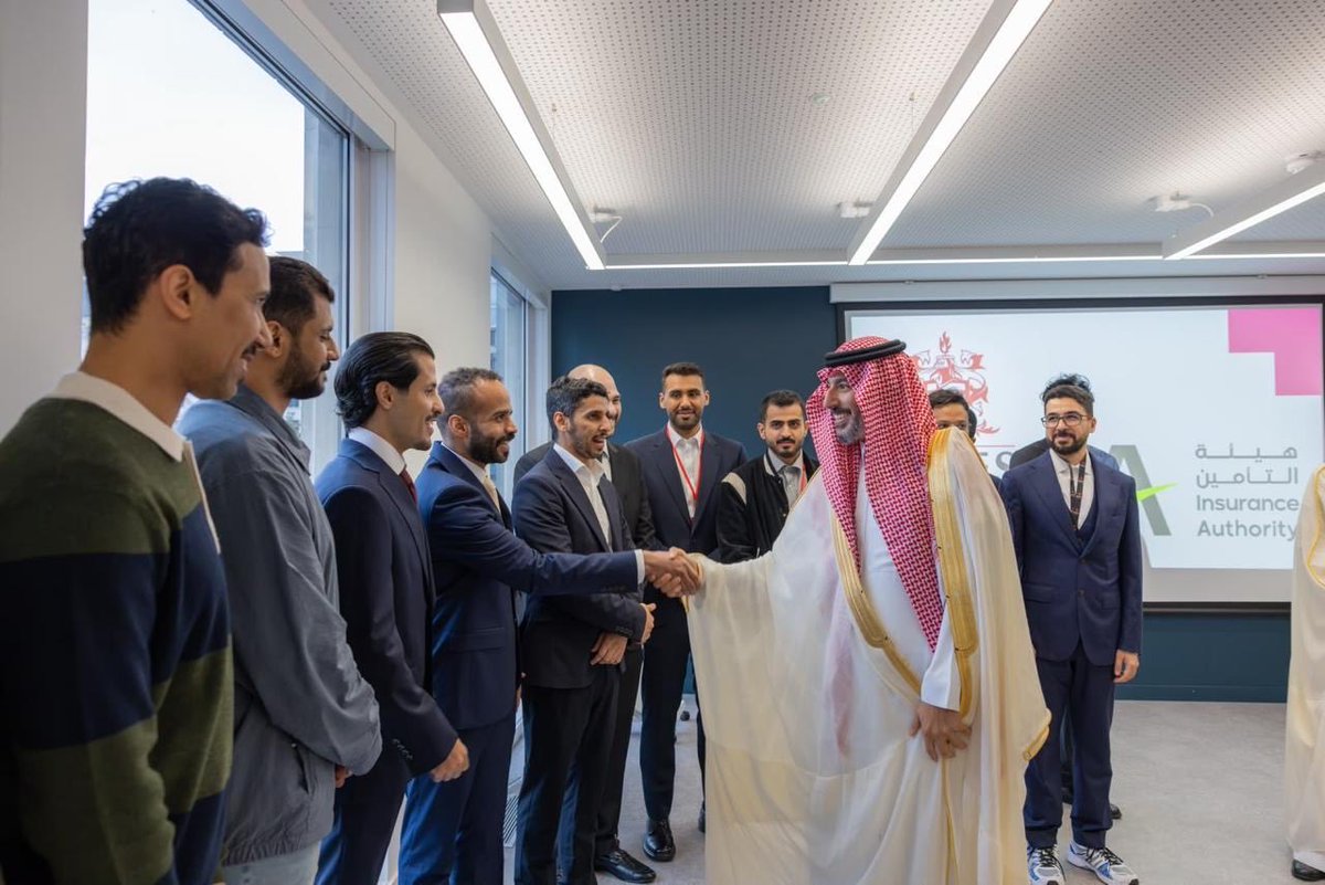 Abdulazizalboug's tweet photo. سعدت اليوم في لندن بلقاء أبنائنا وبناتنا من طلاب برنامج الماجستير الذي أطلقته هيئة التأمين بالتعاون مع كلية بايز للأعمال، في مسار�� العلوم الاكتوارية، والتأمين وإدارة المخاطر. استمعت لطموحاتهم وتجاربهم، ولمست فيهم شغف التعلم وحرصًا على العودة بمعرفة وخبرات تسهم في تطوير قطاع التأمين. فخور بهم، وأتطلع لرؤية أثرهم ونجاحاتهم.

#هيئة_التأمين
