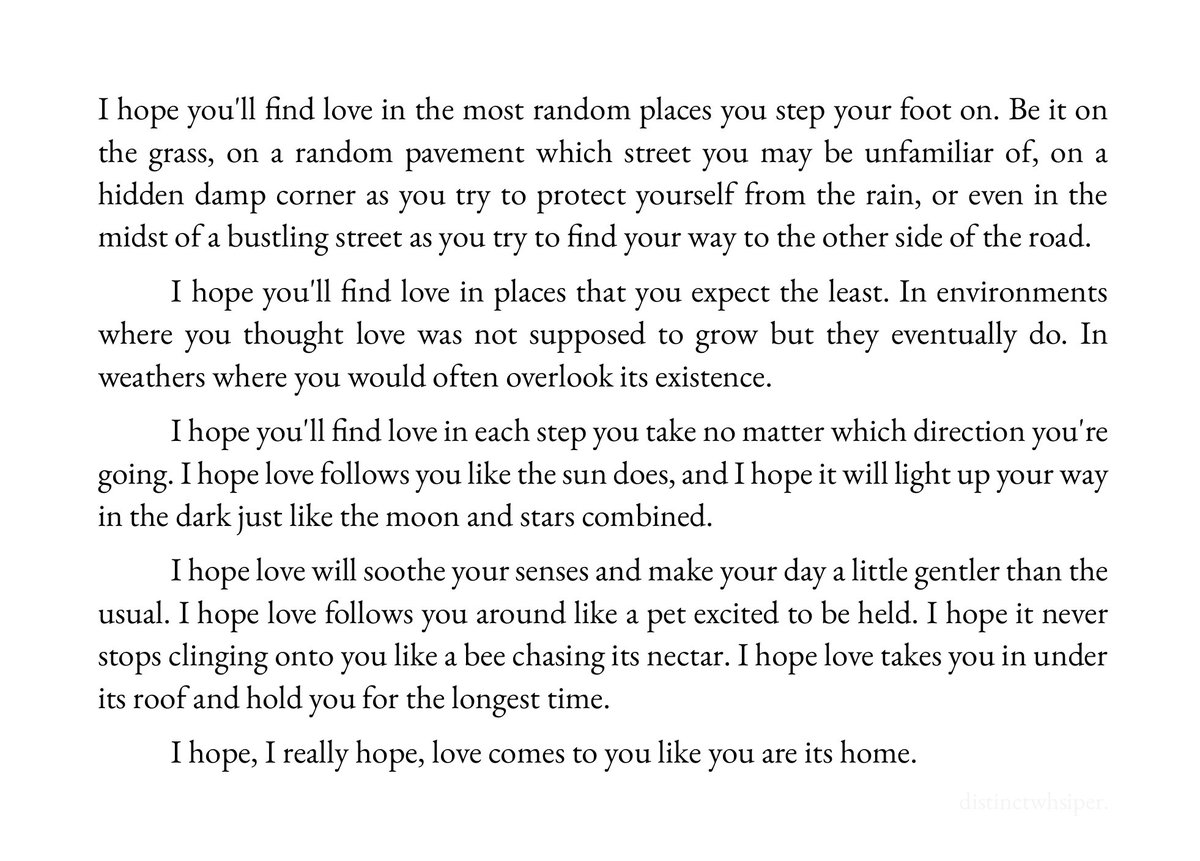 distinctwhisper's tweet photo. I hope love, https://t.co/uk7luAugx4