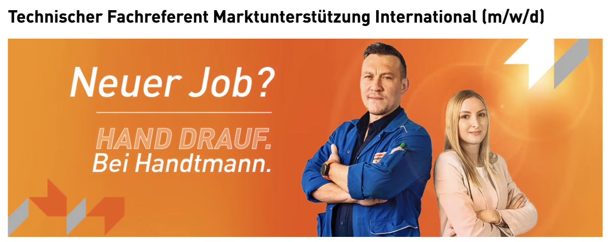 CandarineSocial's tweet photo. 🚀 Wir suchen: Technischer Fachreferent Marktunterstützung International (m/w/d) in Biberach a. d. R.

Halten Sie unsere Maschinen für die Lebensmittelverarbeitung weltweit am Laufen – mit SPS-Know-how, Schulungen und Kundennähe. 🌍

Jetzt bewerben! 🤝

https://t.co/Q4kF2Kt5rn https://t.co/JdLfLISFSH