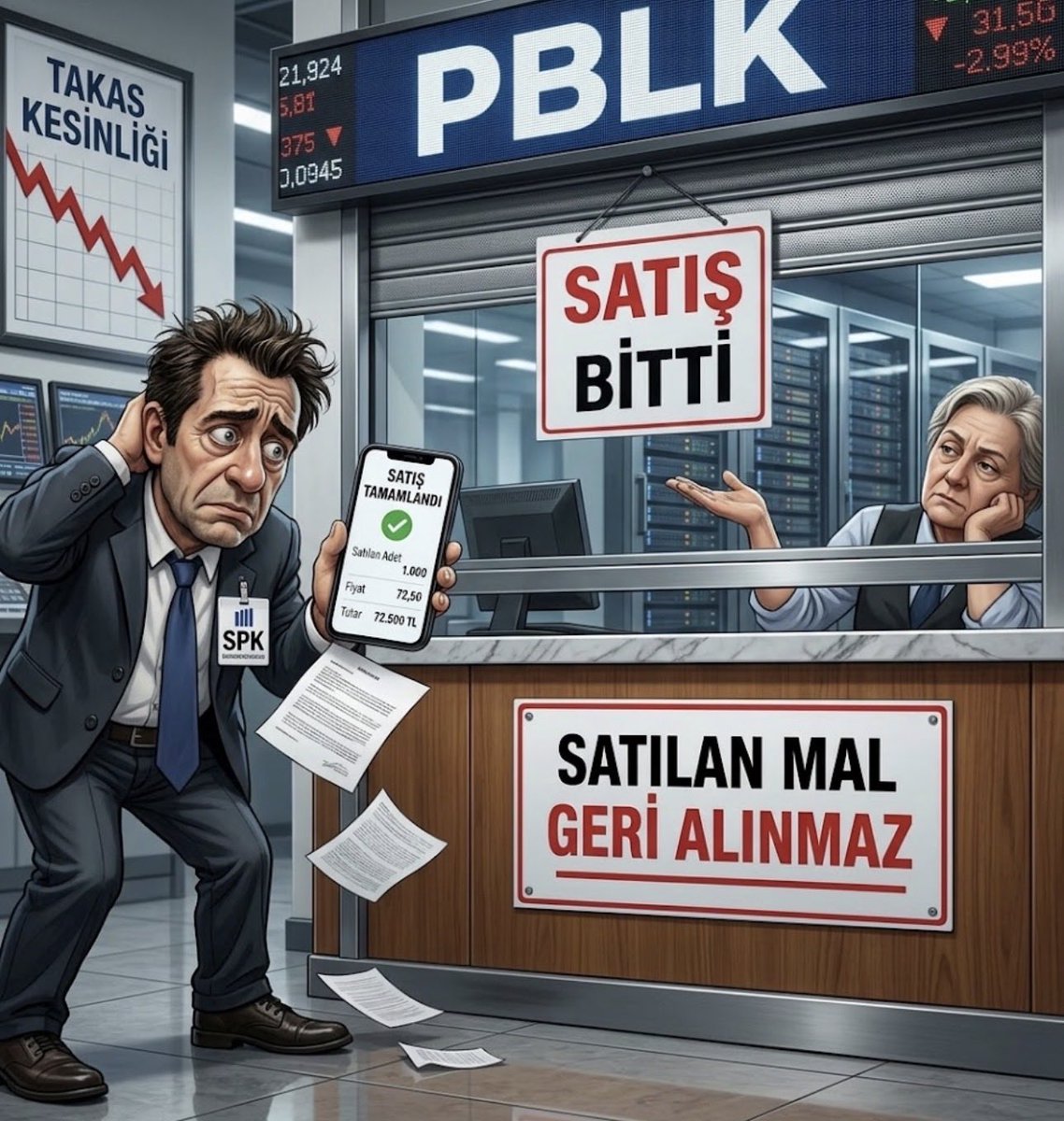 gavurizmirl's tweet photo. @yatirimyapandr @YurttasEmirhan @spkgovtr @isbankasi @ziraatbankasi @iletisim @memetsimsek @abakingurlek @burhanduran @_cevdetyilmaz PBLK ödenmeden
Hiçbir Ödeme yapılamaz

#öncePBLKsonra1Milyon https://t.co/jPC6HGwTUP
