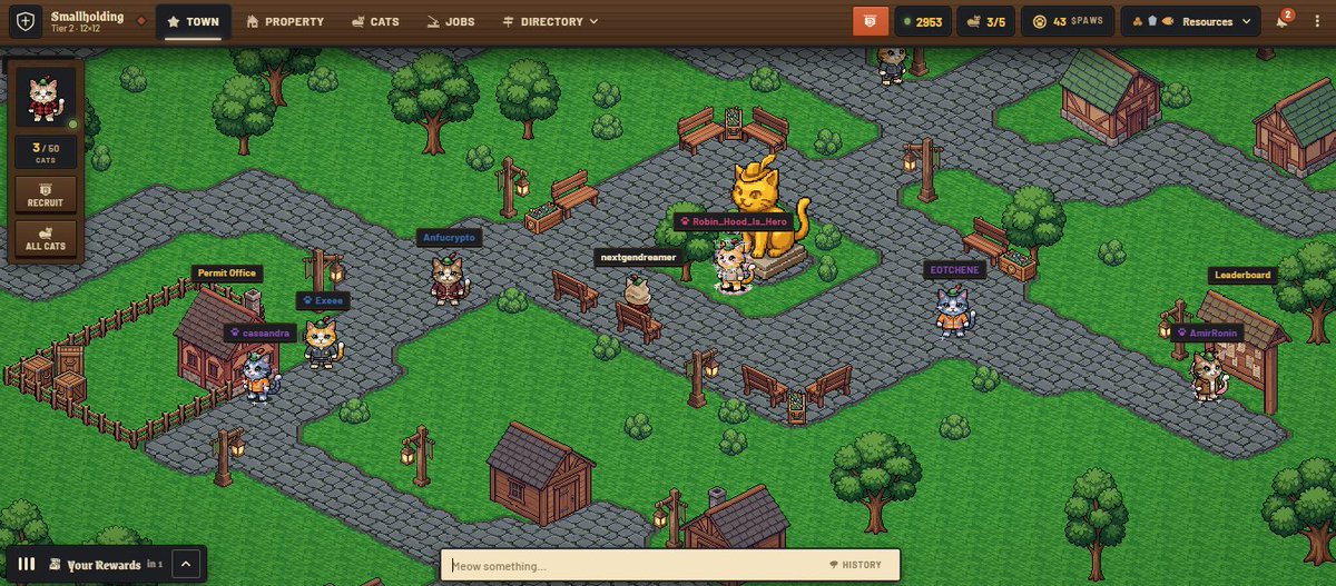 NexGenDreamer's tweet photo. The $PAWS flywheel on @pawsofsherwood actually works :
Game fees fund round pools → Treasury buys real assets ($SPCX, etc.) → Distributed based on real work done by your Cats.

Farming real treasury yield. Robin Hood economics. 🏹📈
https://t.co/LiA5d8dGyN https://t.co/4UPKsqVYLM