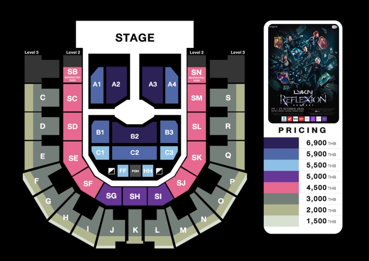 denzelbrown25's tweet photo. บัตรฝากขาย
#LYKNReflexionConcert

💜 วันเสาร์ที่ 24
• 6900 โซน A2 ที่นั่ง AC1x
• 4500 โซน SC ที่นั่ง B1x

สนใจเดมสอบถามได้เลยนะคะ

*************************************************

✅• บัตรฝากขายหรือบัตรดีลทุกงาน!! เจ้าของบัตรจะได้รับเงินค่าบัตรหลังจากคอนจบเท่านั้น ออลปริ๊นจะ https://t.co/TelQ4k1ynG