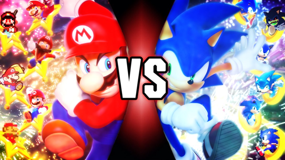 Westpion's tweet photo. A daily reminder that both Mario and Sonic have awesome games, movies, osts and fun parodies. https://t.co/lBe6GeA43a