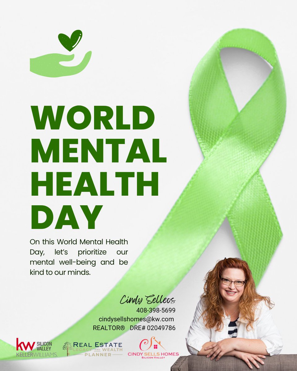 CSelleos's tweet photo. Today on World Mental Health Day, we’re sending love and support to our local community. Creating spaces where you feel safe, calm, and supported matters every single day.

Remember to rest, recharge, and prioritize your peace of mind! https://t.co/xFMTUNyt8D