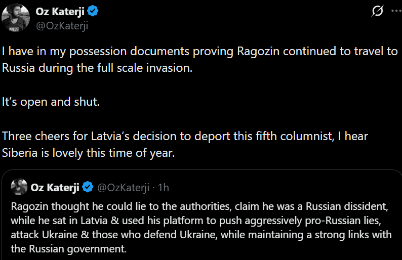 MarkAmesExiled's tweet photo. Whodathunk the most sanctimonious blowhards against authoritarianism, who pontificate endlessly  about Soviet-era repression of thought crimes, snitching &amp; exiling-- turn out to be the most gleeful authoritarian cheerleaders for repressing thought crimes, snitching &amp; exiling. https://t.co/3QsQaZRy38