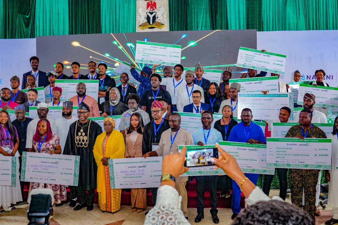 NASENIHQ's tweet photo. NASENI Awards N435.5m to Winners of InnovateNaija, Future Makers & Intra-Inter Agency Innovation Competitions

…As President Bola Ahmed Tinubu (@officialABAT ) Reaffirms FG’s commitment to Support Innovation 

The National Agency for Science and Engineering Infrastructure (@NASENIHQ ) has awarded N435.5 million in grants to innovators across Nigeria under its maiden innovation competitions.

The grants were presented to winners of the #InnovateNaija, #FutureMakers, Intra-Agency and Inter-Agency competitions at an award ceremony held on Wednesday, 7th October, 2026, at the State House Banquet Hall, Presidential Villa, Abuja.

The national winner of the Innovate Naija competition received N100 million, while the first and second runners-up received N30 million and N20 million, respectively while the 37 state champions including Abuja got N2.5 million each.

Similarly, the top six winners of the NASENI Intra-Agency and Inter-Agency competitions received a combined N162 million. Of this amount, N140 million went to the three winners of the Inter-Agency competition, while N22.5 million was shared among the three winners of the Intra-Agency competition.

The top six finalists in the Future Makers competition received a combined N23 million in prize money, with the overall winner receiving a N5 million grant prize.

Presenting the awards, President Bola Ahmed Tinubu, represented by the Minister of Innovation, Science and Technology, Dr Kingsley Tochukwu Udeh (@KingsleyUdehSAN ), reaffirmed the Federal Government’s commitment to promoting innovation and developing home-grown technological solutions toward Nigeria’s industrialization.

Udeh described the NASENI innovation competition as a demonstration of the government’s support for Nigerian innovators and urged the beneficiaries to deploy the grants responsibly to improve their solutions and contribute to national development.

He said the Federal Government believed in the capacity of the innovators to contribute to Nigeria’s future, urging them to use the grants to refine their products, test their assumptions and build sustainable businesses. Earlier, the Executive Vice Chairman and Chief Executive Officer of NASENI, Mr. Khalil Suleiman Halilu(@KSHalilu ), charged the award recipients to continue developing innovations that would address everyday challenges confronting Nigerians.

Halilu urged the innovators to protect their intellectual property, understand their finances, build strong teams and seek partnerships that would complement their capabilities. He also advised them to remain focused on the problems their innovations seek to solve, listen to their target users, test their products, learn from failures and continually improve their solutions.

Also speaking, the Director of Programmes, @AfriLabs , Nanko Madu, commended the Federal Government and NASENI for recognising innovation as a critical driver of national development and applauded the award recipients for developing solutions to some of the country’s pressing challenges, urging them to remain creative, resilient and entrepreneurial.

She said young Nigerians were increasingly developing solutions tailored to the country’s infrastructure, power challenges, climate and local operating conditions, while reducing dependence on imported technologies and foreign expertise.

The joint awards presentation marked the completion of the maiden edition of NASENI’s innovation competitions, organised to identify innovative ideas capable of being transformed into commercial ventures, creating jobs and contributing to Nigeria’s technological and industrial development.

The event was attended by other dignitaries including Minister of Youth Development, Mr. Ayodele Olawande (@ayowisdom_); Deputy Governor of Kaduna State, Dr. Hadiza Sabuwa Balarabe (@DrHadiza); Director-General, National Space Research and Development Agency (NASRDA), Prof. Matthew Adepoju; and members of the NASENI management, among others.