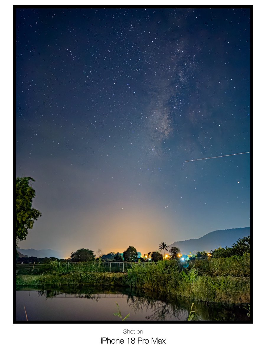 yltech's tweet photo. Night sky shoot with the iPhone 18 Pro. 🌌

📸 barrybank https://t.co/SBs5xhxSP7