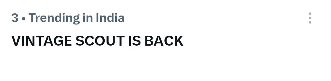 Hemant4258's tweet photo. TREND CALL OFF AT 1 AM!

We did an incredible job together today. Now it’s time to take some rest, have some fun, and enjoy the moment.

And don’t forget Scout was on another level today. What a performance!

VINTAGE SCOUT IS BACK

#ScoutArmy | #ScoutOP https://t.co/1Fa3Dvigvn
