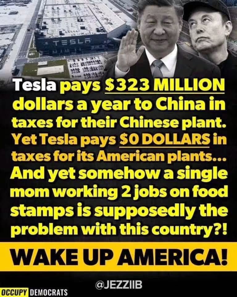 JamesTate121's tweet photo. 323 million dollars a year could fund a lot of healthcare of us citizens. TAX THE RICH! https://t.co/JZEDaEyxf2