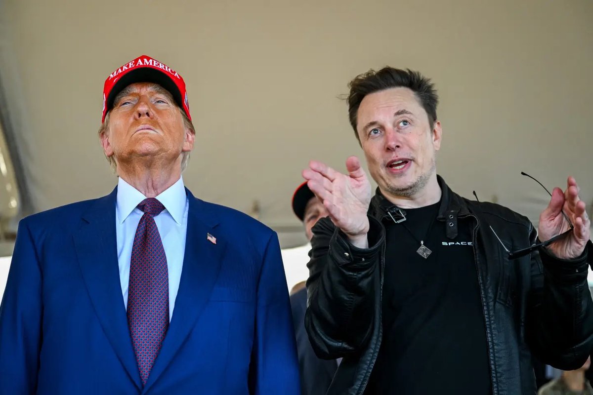 Polymarket's tweet photo. JUST IN: Trump is reportedly expected to award Elon Musk the National Medal of Science, the nation’s highest honor for scientific achievement. https://t.co/oa6PFTFO0I