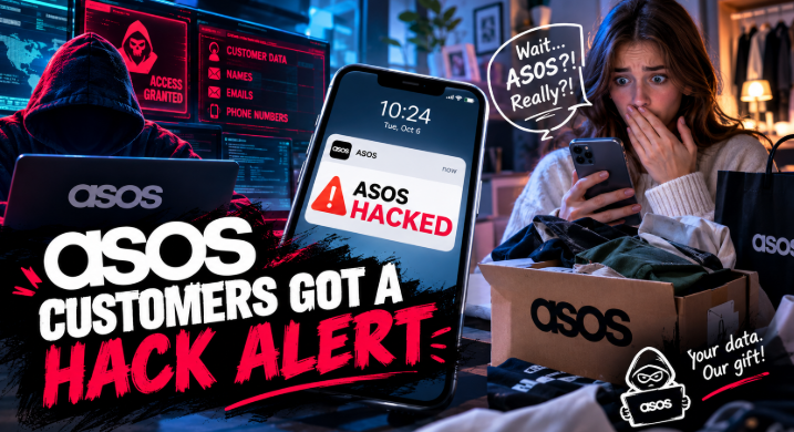 WikiLeaksV2's tweet photo. ASOS CUSTOMERS GOT A HACK ALERT
https://t.co/AoIQvQH3gD https://t.co/j4WjnFSmsN