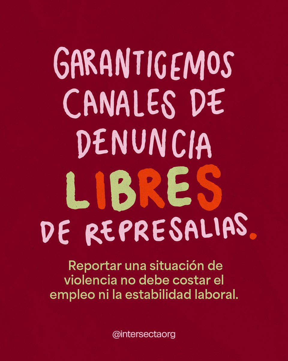 intersectaorg's tweet photo. Te invitamos a explorarlo para conocer más sobre las políticas que se han implementado para hacer frente a la violencia laboral, lo que podrían mejorar y lo que podemos aprender de ellas. Acá lo encuentras: https://t.co/Je20qYGtSJ https://t.co/N6Aqlx2saG